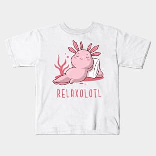 Relaxolotl Kids T-Shirt